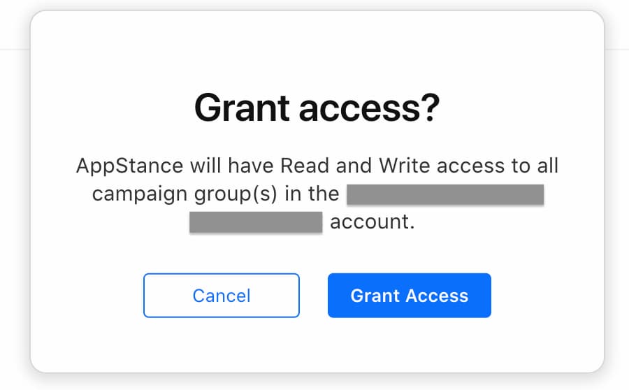 Grant API access